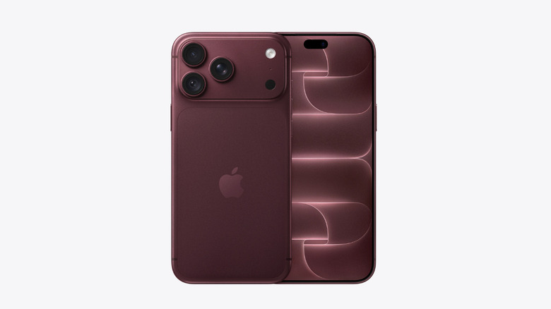 iPhone 18 Pro Max in Burgundy