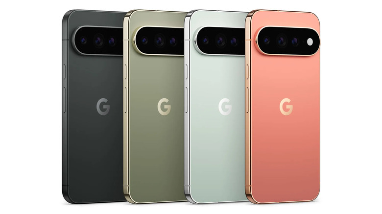 Pixel 11 Pro in different colors