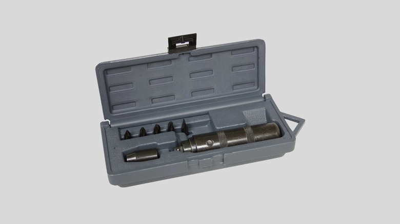 Snap-On Impact Tools Set on gray background