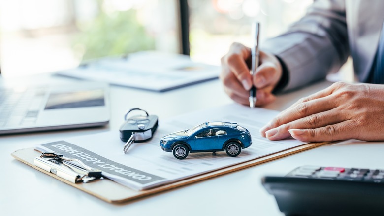 car sales contract