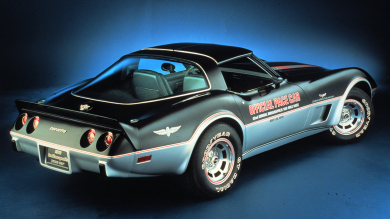 1978 Corvette Pace Car rear side view
