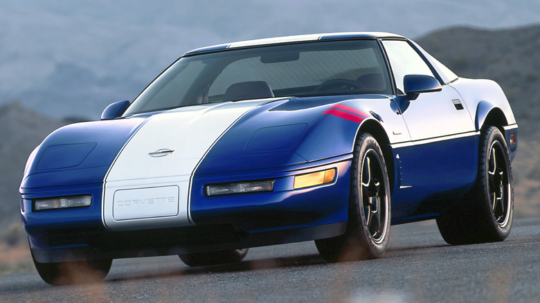1996 Corvette Grand Sport parked road