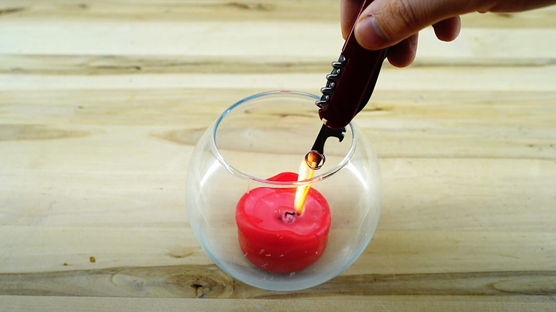keyring used as a match extender