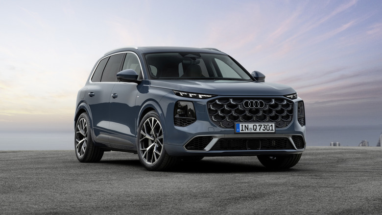 A new 2026 Audi Q7 parked