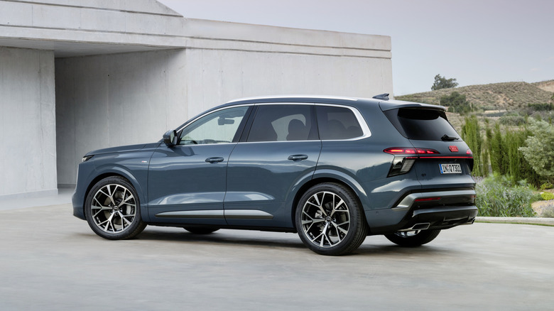 A new 2026 Audi Q7 parked