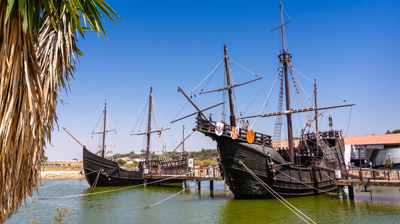 wharf of the caravels