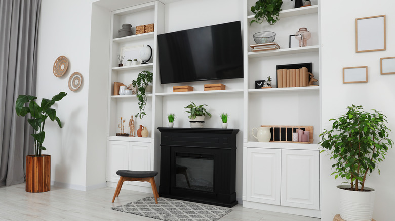 TV over stove