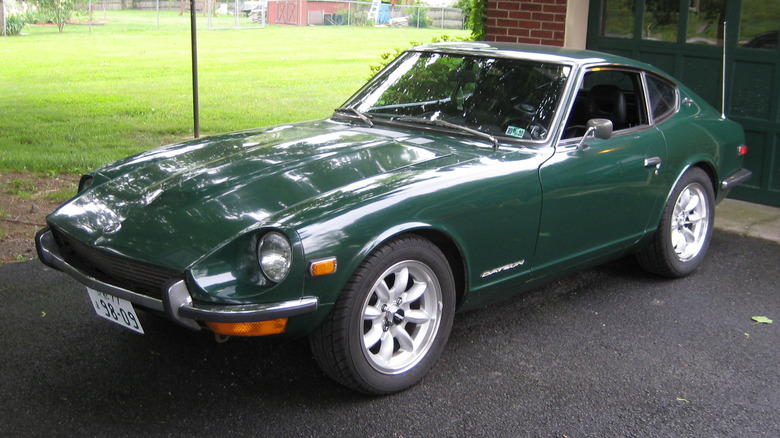 green Datsun 240Z