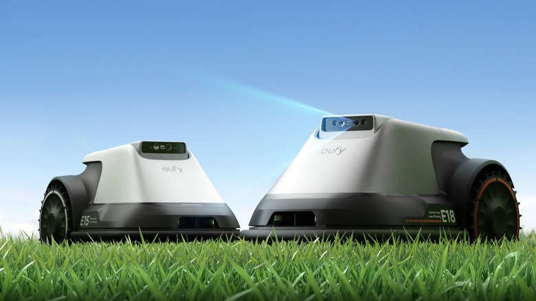 Eufy E15 and E18 Robot Lawn Mowers
