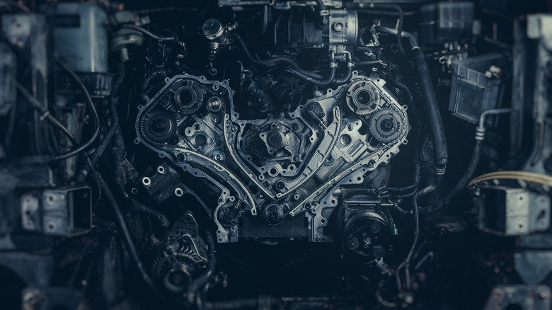 V8 car engine