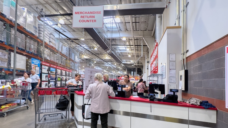 Costco return counter