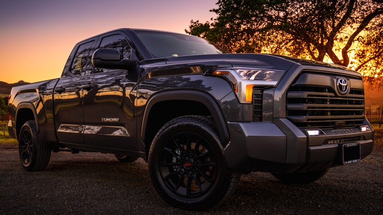 2022 Toyota Tundra outside