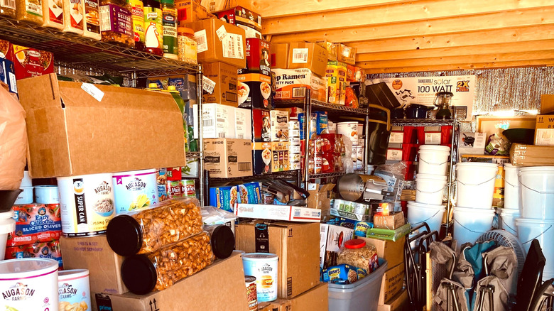 food in garage