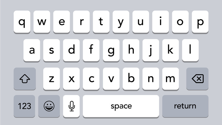 A mobile keyboard