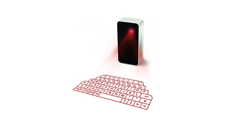 A virtual laser keyboard