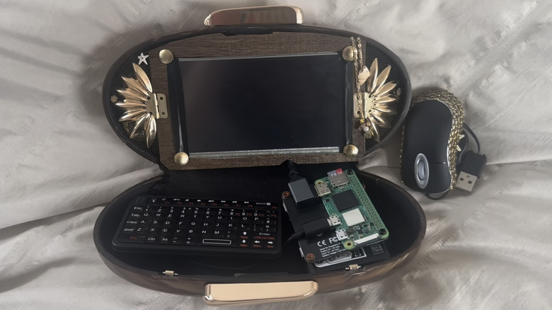 mermaid-themed cyberdeck