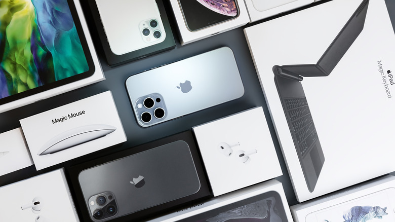 Apple device boxes
