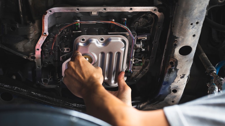 changing transmission filter