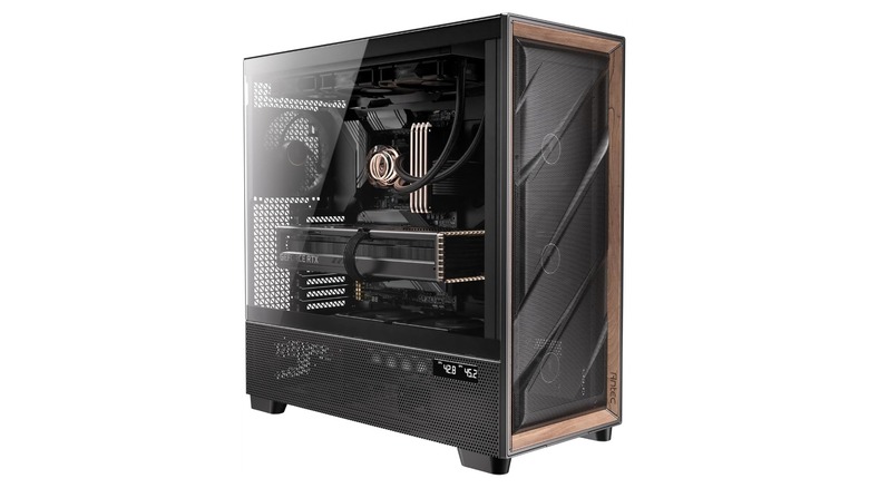 Antec Flux Pro PC case with components inside