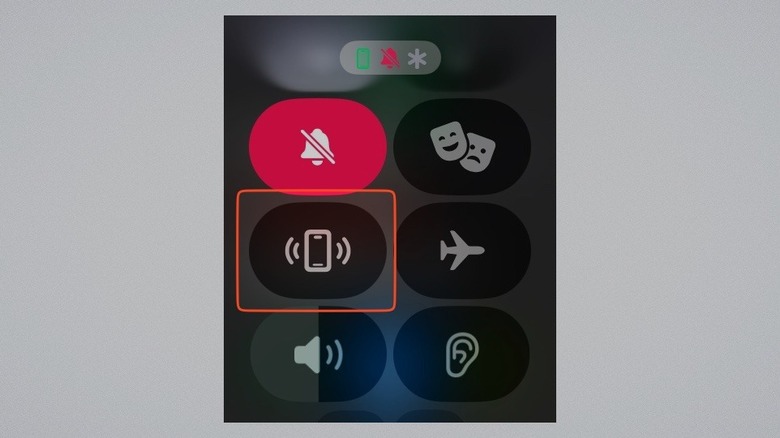 Ping iPhone Control Center Button on WatchOS