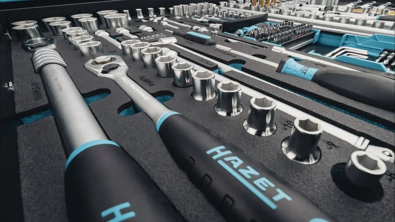 Hazet hand tools up close