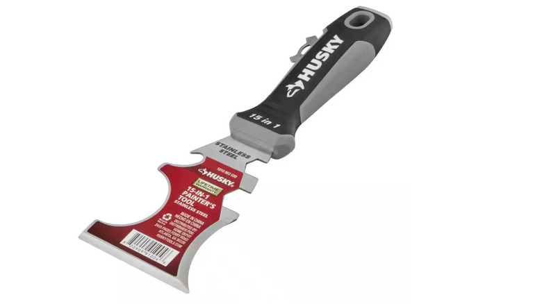 Husky Paint Scraper with a white background
