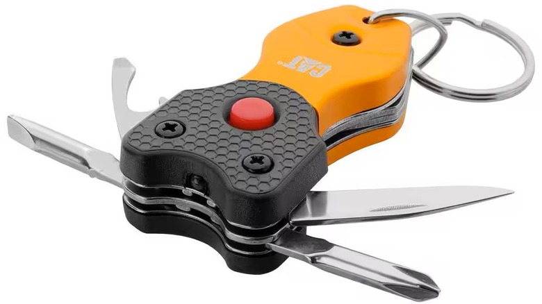 A 2-Piece XL Multi-Tool and Key chain with Light Gift Box Set