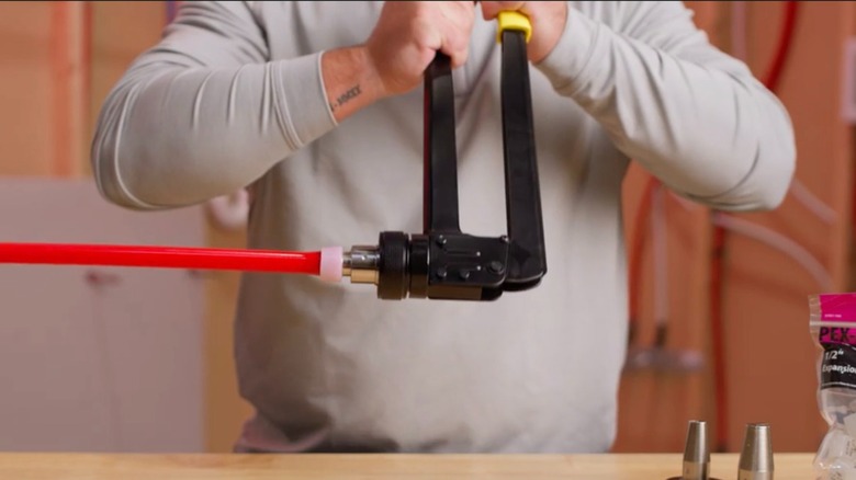 Apollo PEX-a Expansion Tool in use