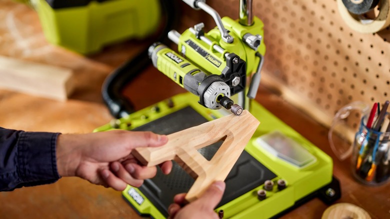 Ryobi Hobby Station in use