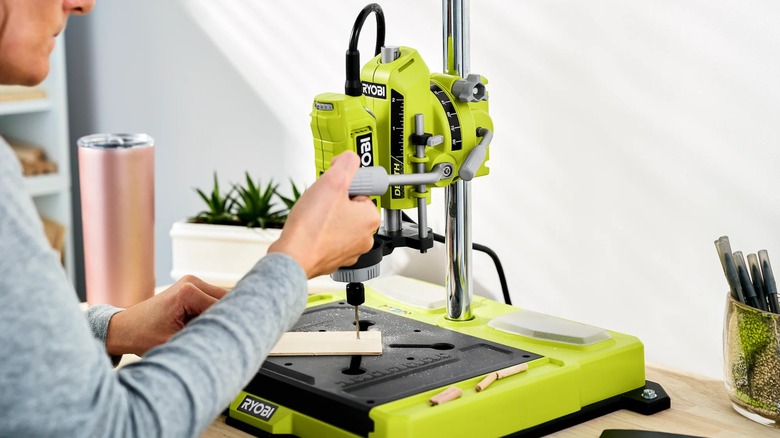 Ryobi Hobby Station in use