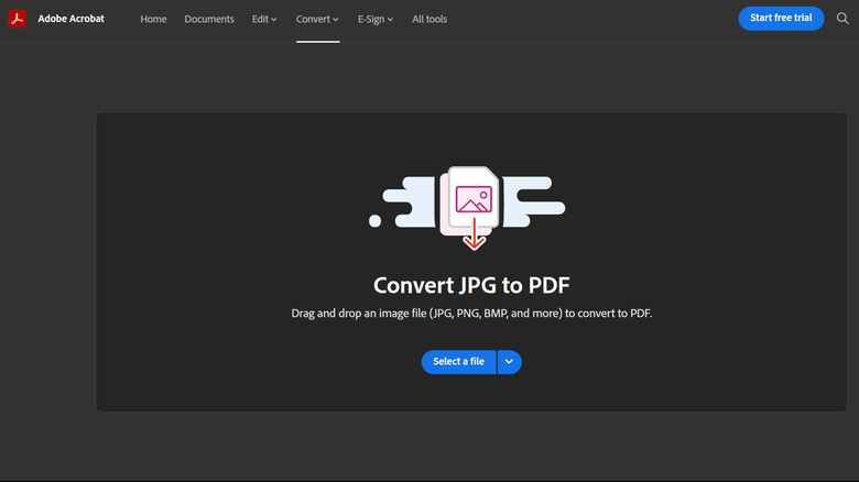 adobe acrobat online converter website