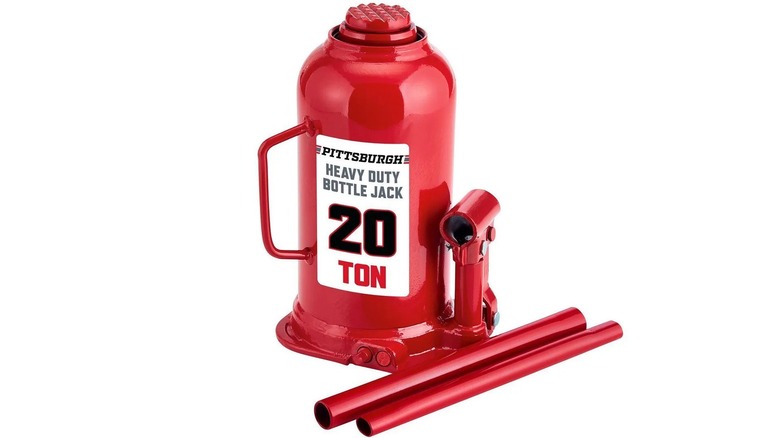 Pittsburgh 20 Ton Hydraulic Bottle Jack