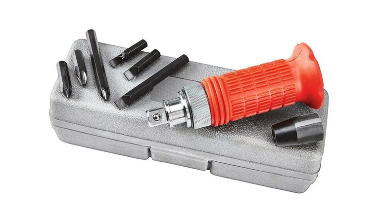 PITTSBURGH 6-Bit Impact Screwdriver Set with Case