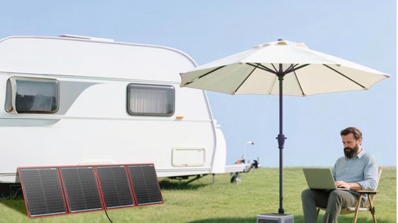 Dokio 200W Portable Foldable Solar Panel Kit