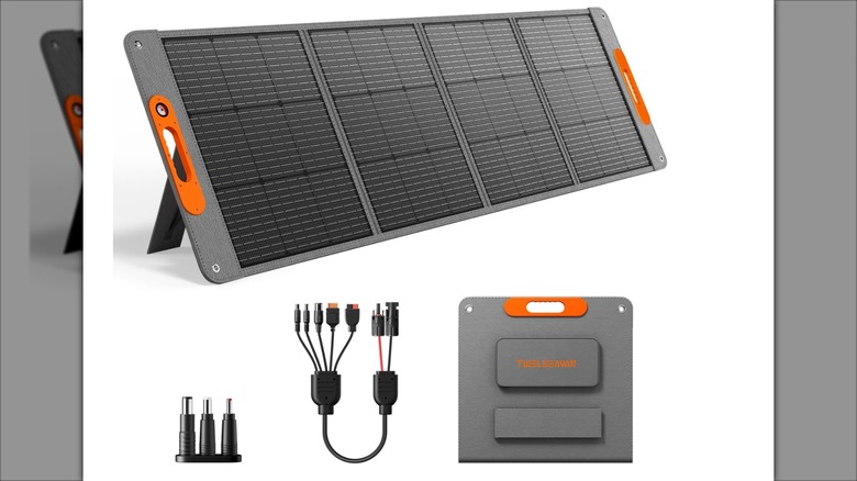 Twelseavan 200W Portable Solar Panel