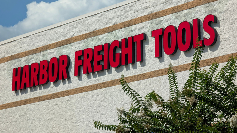 Harbor Freight store sign