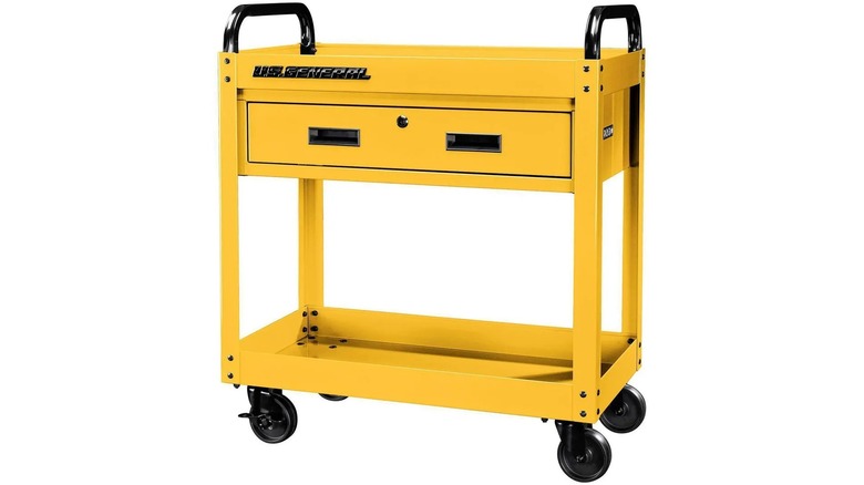 U.S. General 30-Inch 1-Drawer Service Cart