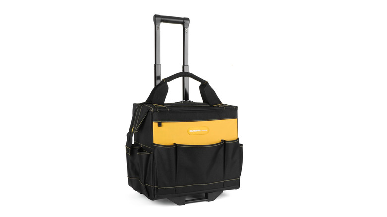 The Olympia Tools 14-inch Rolling Tool Bag.