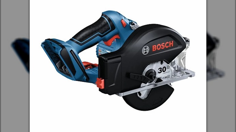 A Bosch 18V Metal Circular Saw.