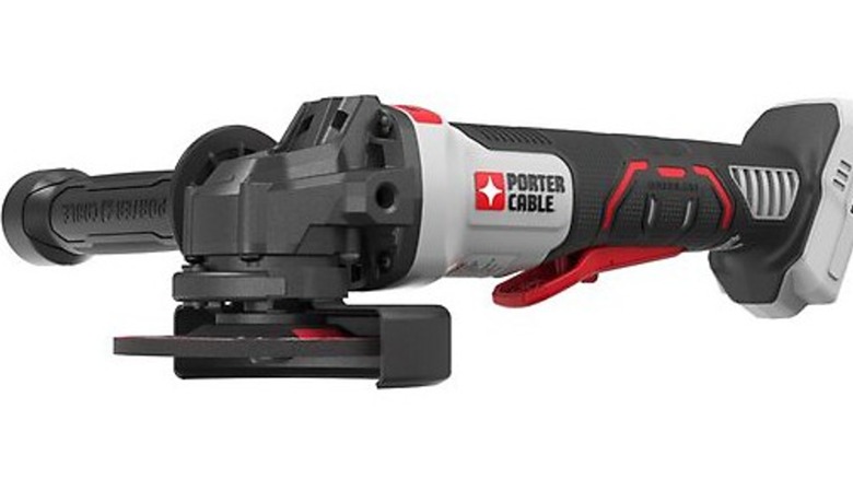 A Porter-Cable 20V Brushless Grinder.