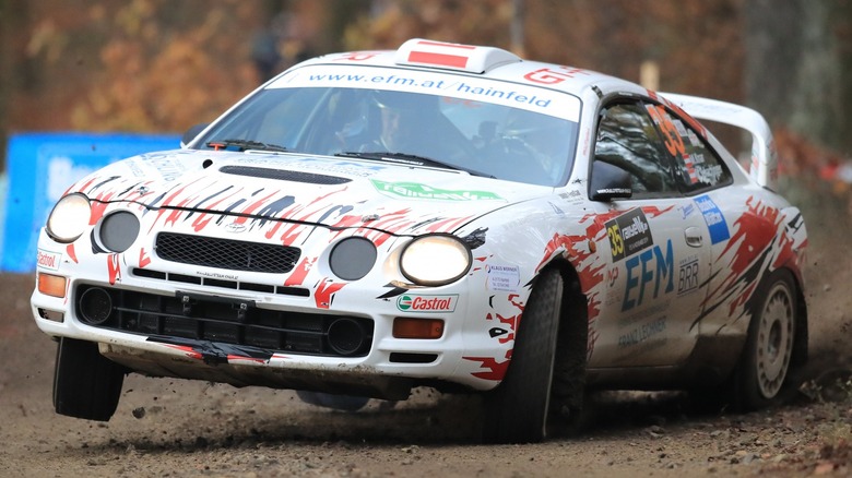 ST205 Toyota Celica GT-Four rally racing