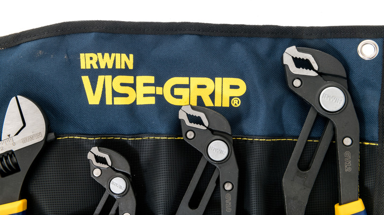 Irwin pliers in carrying bag