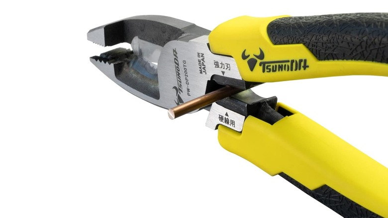 Tsunoda pliers cutting wire