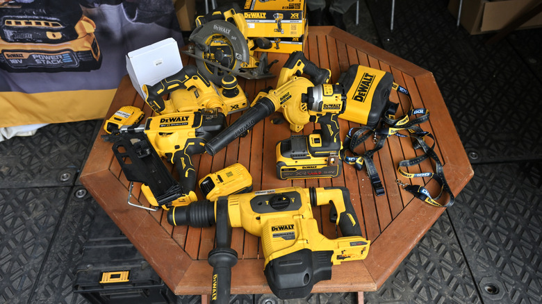 DeWalt tools