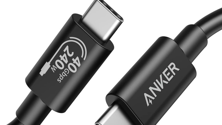 Anker USB4 data and charging USB-C cable