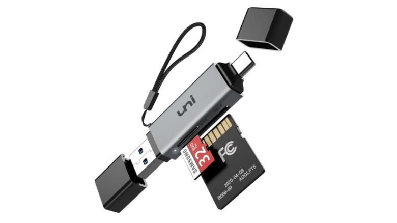 uni USB with two SD cards