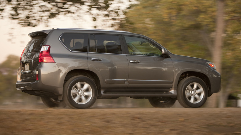 2013 Lexus GX 460 on a dirt road