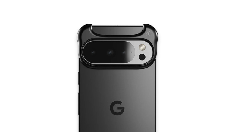 The Arc Pulse case on the Google Pixel, white background