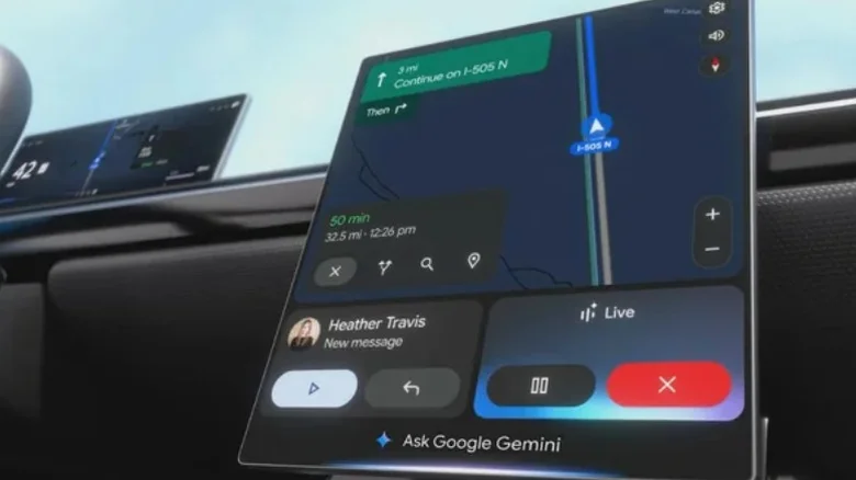 Android Auto with Gemini