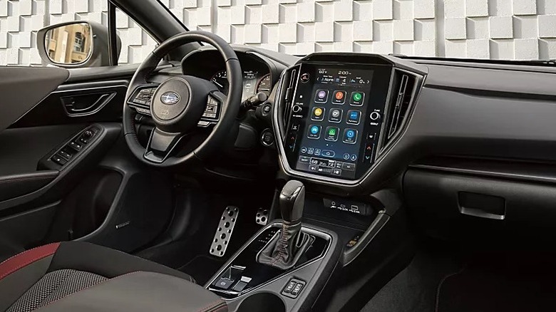 Interior of a 2025 Subaru Imprezza